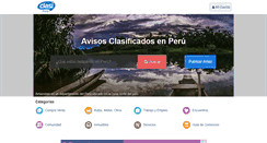 Desktop Screenshot of clasiperu.com